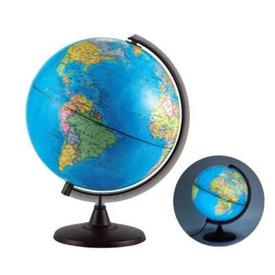 China School Factory Sale Luminous Rotating Globe For Children 2 In 1 Earth Interactive Educational Geographical Globes Learning Toy for sale