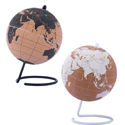 China World Globe Home and Office Desk Nobel Cork Globe Proper Size Decorative Gifts for sale