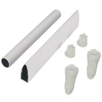 China Capacity: 6 kg zebra roller custom aluminum blind bottom rail and bar components accessory for sale