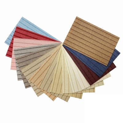 China ROMAN Blackout Fabric Slats To Make Vertical Blinds Fabric Rolls / Vertical Fabric Suppliers for sale