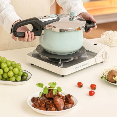 China Manufacturer viable gasstainless steel pressure cooker hot sale gas and induction kitchen food grade energy saving pressure pot for sale