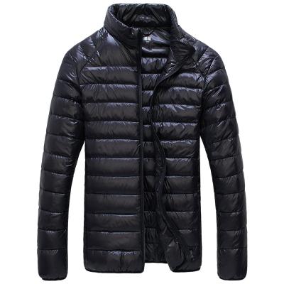 China Wholesale Hot Breathable Coat Men's Very-Lightest White Ducks Down Jackets Goose Man Water Resistant Jackets Suit Down Coat for sale