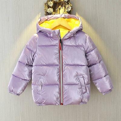 China Winter Children's Hooded Coat Baby Casual Clothes Breathable Black Gold Boys Girls Kids Jackets Outwear Kids Parka Jackets Snowsuit for sale