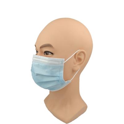 Chine Type respirateur chirurgical médical jetable de visage de fournisseur chinois bleu de couleur d'IIR avec l'OIN à vendre