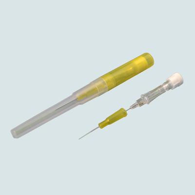 Китай Устранимый Cannula желтого цвета 14G IV расхода потока 300ml/Min не токсический продается