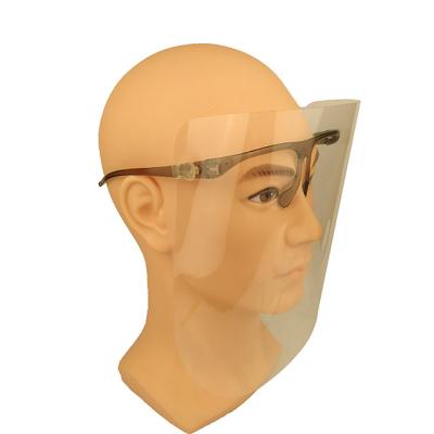 China Anti Scratch 35g Medical Isolation Disposable Face Shield for sale