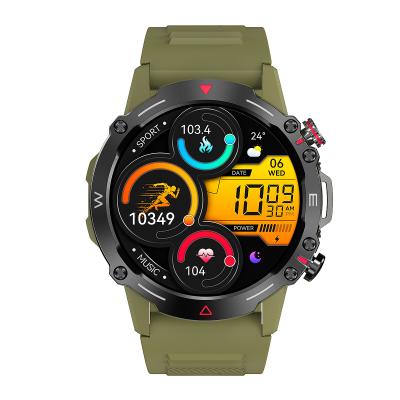 中国 49mm アンドロイド 頑丈なアウトドア スマートウォッチ BT5.2 心拍数 販売のため