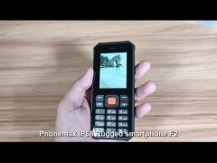 Phonemax F2 Android 8.1 Rugged Feature Phone Indestructible Cell Phone 2500mAh