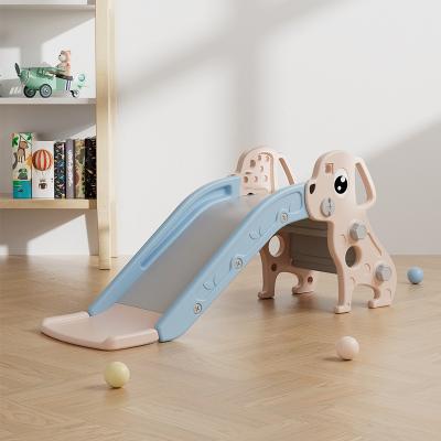 China Mini Kids Slide Plastic Indoor Slide Toys for Babies/House Indoor Plastic Playground Swing Baby Slide for Kids for sale