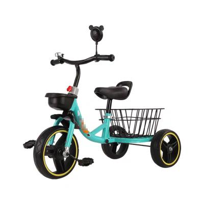 China 1-6 years old Baby bicycle with rear frame kids pedal tricycle  balance car children's tricycle for sale