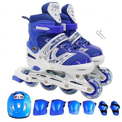 China Plastic shell +confortable mesh Professional ice skates Shoes With Different Colors Available for sale