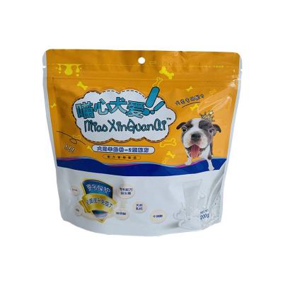 China 2021 new pet food package manufacturer-supplier large capacity pet food bag dry bag with handle for sale