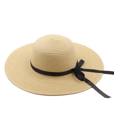 China Wholesale Image Design 2021 New Straw Hats Natural Summer Floppy Straw Hats Beach Straw Hat For Women for sale