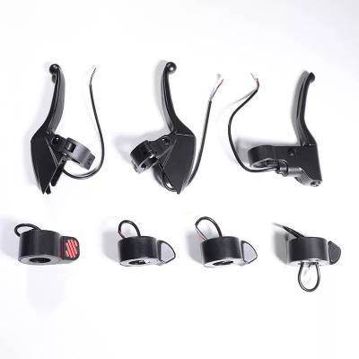 China Thicken Electric Scooter Accessories Parts Aluminum Alloy Brake Lever Handle Brake Durable New Arrival Latest Design for sale