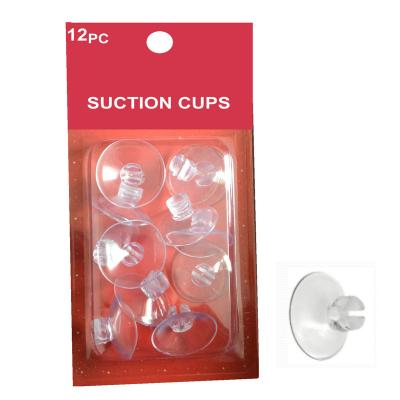 China Diameter 3.5cm and 4.5cm of PVC Christmas decoration suction cups for sale