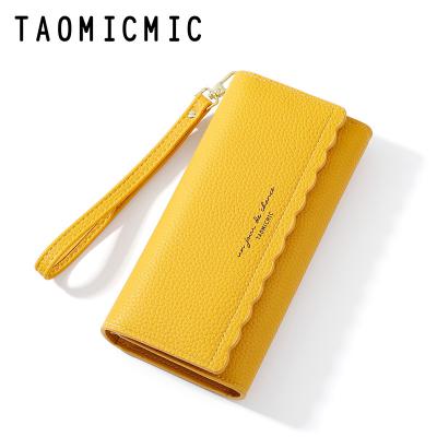 China TAOMICMIC RFID TAOMICMIC Women's Oversize Bag Purse PU Clutch Even Leather Strap Handbag for sale