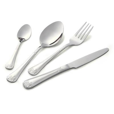 China Eco Friendly Vintage Party Matte Black Stainless Steel Inox Cutlery Set Steak Spoon Knife And Fork Flatware For Hotel for sale