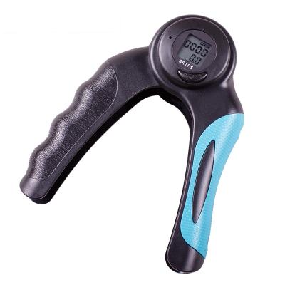 China 2021 High Performance Custom Electronic Calorie Counting Plastic Handle Exercise Fitness Hand Grip for sale