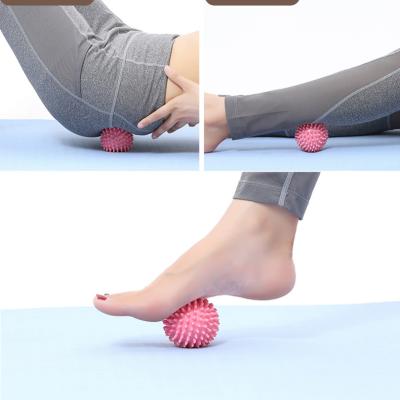 China Unique Colors Massage Ball Fascia Massage Ball Yoga Fitness Shoulder Neck Easy Multi Environmental Foot Wholesale for sale