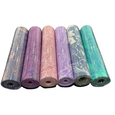 China Durable/TPE Material Horizon Factory Made Non-slip Camouflage Exercise Floor Bolster Fitness Yoga Mat Women Workout Mat Yoga Bolster for sale