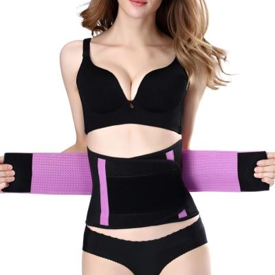 China Amazon Hot Sale Sports Fitness Belt Waist Training Belt Waist Trimmer Unisex Indoor/Outdoor Waist Trimmer Back Support Bands Sweat Bands for sale