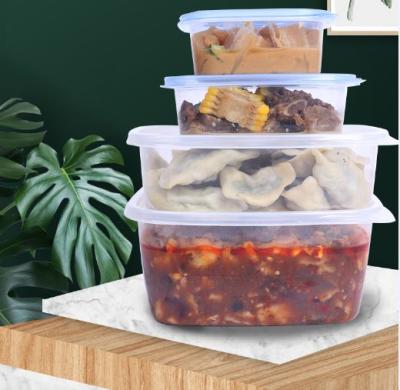 China Viable Leak Proof Microwave Plastic Disposable Food Container Takeaway Food Container With Lids for sale