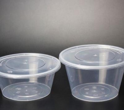 China PP Low Price Disposable Free Meal Prep Containers Food Packaging Box Disposable Plastic Food Container for sale