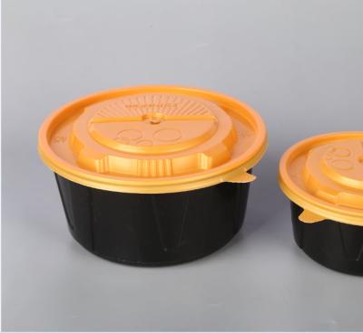 China 2021 Disposable 100% Disposable Juice/Yoghurt/Sauce/Coffee pp cup /pp food grade plastic bowl customized for sale