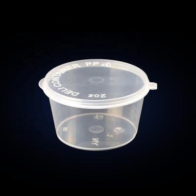 China Single Wall Disposable Plastic Sauce Maker Cups Take Away Food Container Bowl Disposable Plastic Cup 2oz for sale