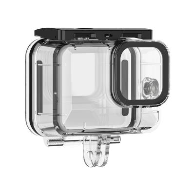 China Hot GoPro Waterproof 10 Accessories 50M Protective Underwater Diving Housing Shell Case For GoPro Hero 10/9 Cameras for sale