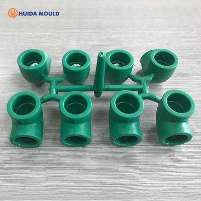 China Plastic China Manufacturer PPR 8 Cavity Precision Pipe Injection Plastic Pipe Fitting Mold for sale