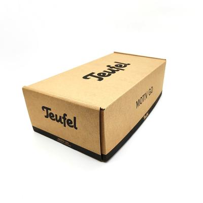 China Disposable Packaging Custom Design Corrugated Kraft Paper Box for sale