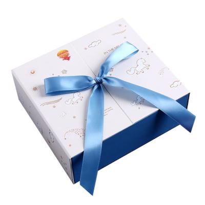 China Wholesale Biodegradable Eco-Friendly Custom Luxury Cardboard Closure Magnetic Closure Paper Gift Box for sale