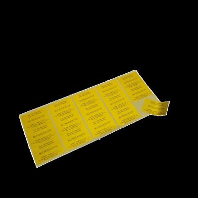 China Customized Design Wholesale OEM Promotion Waterproof Eco-friendly Stickers Printing For Cosmetics for sale