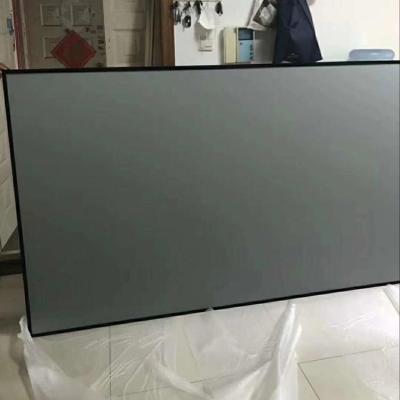 China Frame 100 inch double sided fixed frame screen ALR projectionfor laser projector for sale