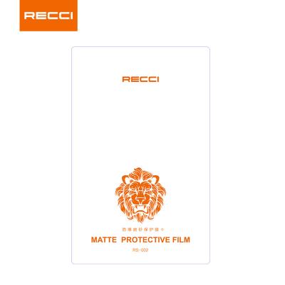 China Recci Anti-Fingerprint Best Sell Universal Slitter Material Matte Nano Matte Hydrogel TPU Screen Protector Plotter Film for sale