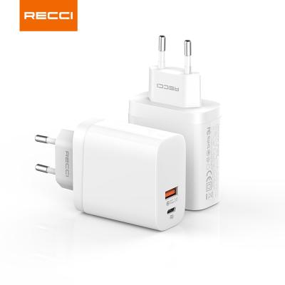 China Quick Charging Type Recci New Arrival 5A Super Charge 30W Portable Fast Charging Type Palladium 3.0 USB A AC Wall Charger Travel Charger 5A Output Portable Fast Charging Adapter for sale