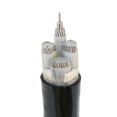 China Underground Detector Aluminum Wire PVC Low Voltage XLPE Electrical Cable Cables 1/2/3/4/5 Core Electrical Fire Resistant Cables for sale