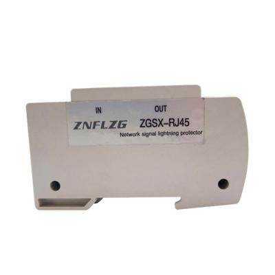 China Lightning RJ45 SPD Signal Surge Protector ZGSX-RJ45 Lightning Arrester for sale