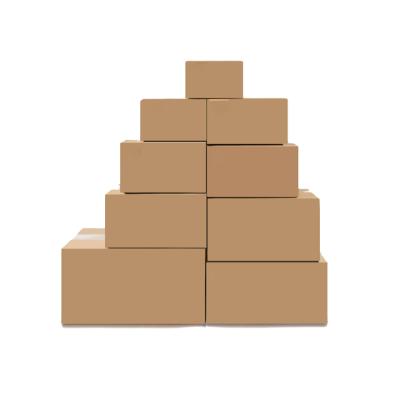 China Recycled Materials Wholesale Moving Cardboard Boxes Shipping Cardboard Packing Mailing Box for sale