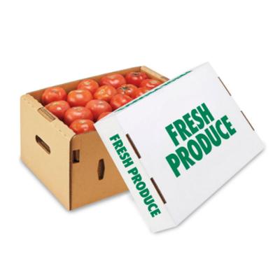 China Recycled Packaging Materials Manufacturers Custom Cardboard Corrugated Fruit Banana Shipping Box for sale