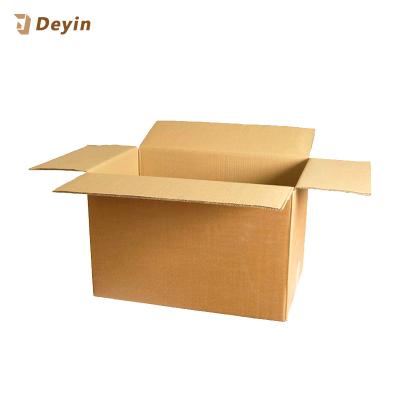 China Reused Materials Logo Printed Corrugated Moving Box for sale