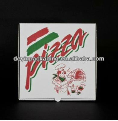 China Paper Packaging Materials, Corrugated, Recycled Printed Pizza Box for sale