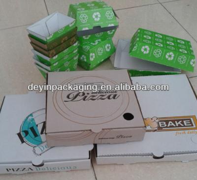 China Materials reused hamburger and pizza box for sale