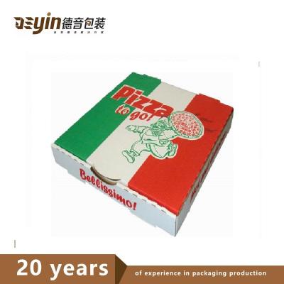 China 6 9 10 13 14 15 16 Recyclable Custom Made 18 Inch Italian Pizza Box With Personalized Logo for sale