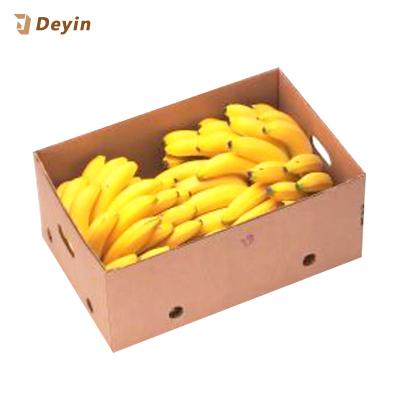 China Recyclable Cheap Custom Banana Packaging Cardboard Boxes On Sale for sale