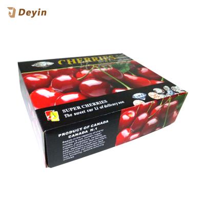 China Recycled Materials Die Cut 1kg 1.5kg 2kg 2.5kg 3kg 5kg Packaging Corrugated Fruit Cardboard Boxes for sale