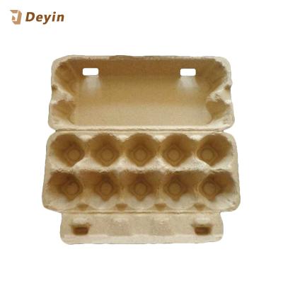 China Recycled Materials 9 Pcs 12 24 48 Pcs Biodegradable Recycled Paper Egg Trays for sale