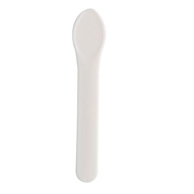 China PS Wholesale Make Up Tools Spatula Small Spoon Face Spatula Make Up Administers 97mm/PP Beauty Cosmetic Plastic Spoon Scoop for sale