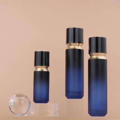 China Personal Care Cylinder Glass Bottle Mist Spray Face Make Up Container Sets 30ml 40ml 70ml 100ml 120ml Skin Care Product Cosmetic Packaging for sale